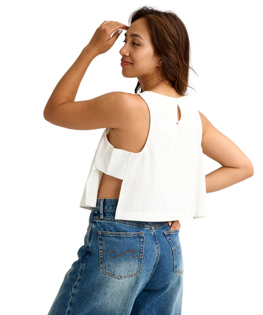 BILLABONG ウィメンズ SO BREEZY WVN TANK 半袖シャツ 【2026年春夏モデル】 SCS1 / S