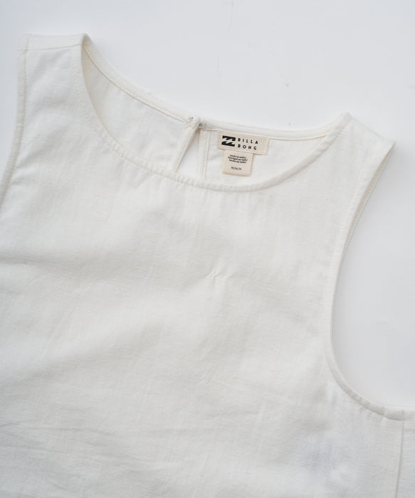 BILLABONG ウィメンズ SO BREEZY WVN TANK 半袖シャツ 【2026年春夏モデル】 SCS1 / S