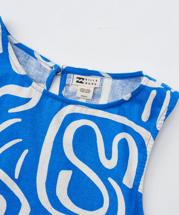 BILLABONG ウィメンズ SO BREEZY WVN TANK 半袖シャツ 【2026年春夏モデル】 TRB1 / S
