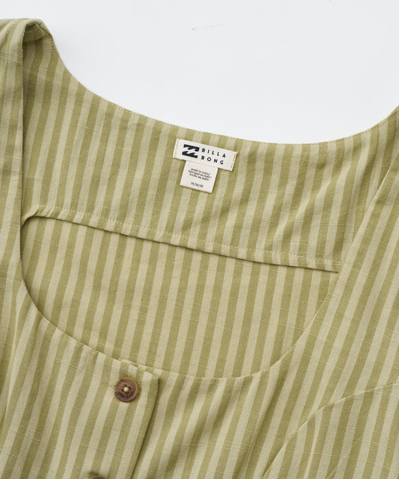 BILLABONG ウィメンズ ANOTHER WAVE WVN TAN 半袖シャツ 【2026年春夏モデル】 CED / S
