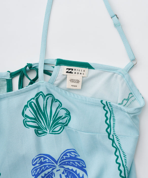 BILLABONG ウィメンズ VACAY DREAMS WVN TNK 半袖シャツ 【2026年春夏モデル】 PBE / S