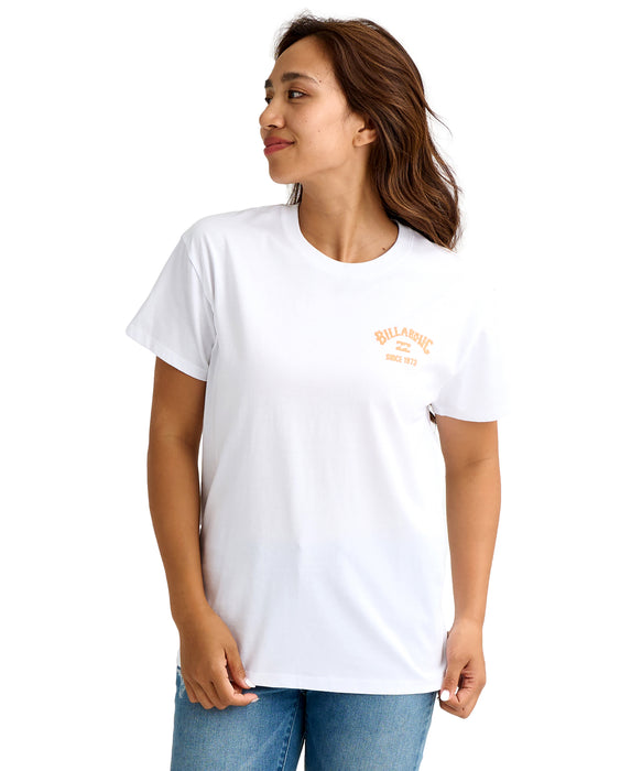 BILLABONG ウィメンズ BACK SQUARE BOY FIT  Tシャツ 【2026年春夏モデル】 BLM / M