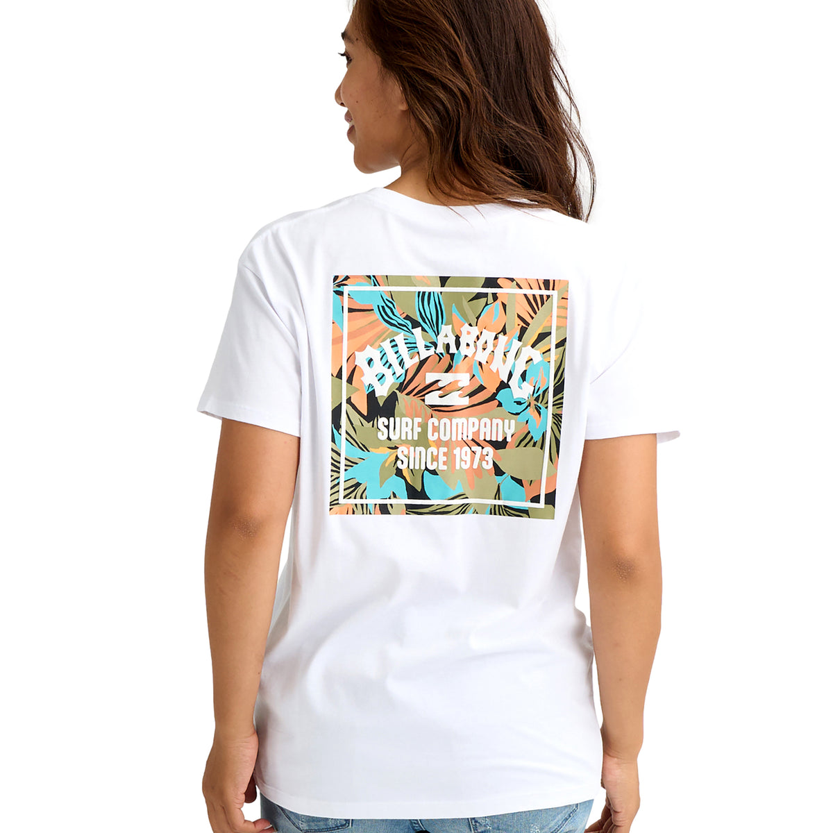 SALE】BILLABONG ウィメンズ BACK SQUARE 【BOY FIT】Tシャツ 【2026年