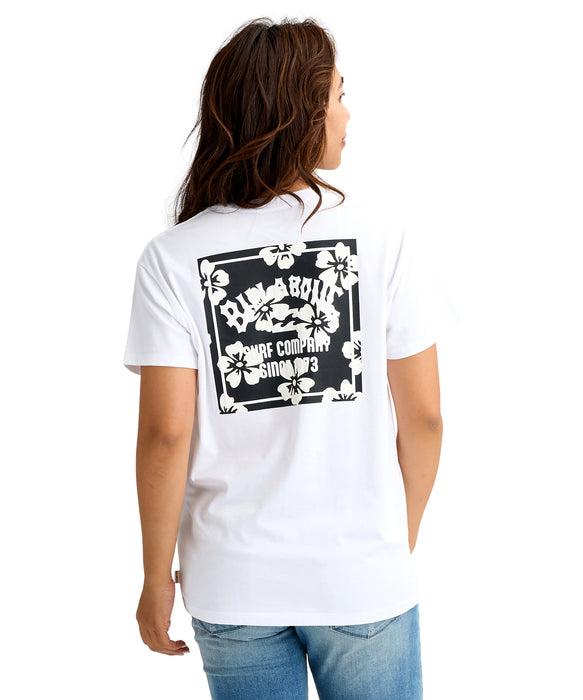 BILLABONG ウィメンズ BACK SQUARE BOY FIT  Tシャツ 【2026年春夏モデル】 BPB / L