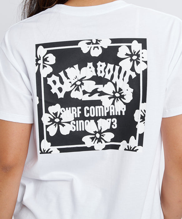 BILLABONG ウィメンズ BACK SQUARE BOY FIT  Tシャツ 【2026年春夏モデル】 BPB / L