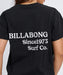 BILLABONG ウィメンズ EMB LOGO BOY FIT TEE Tシャツ 【2026年春夏モデル】 BLK / L
