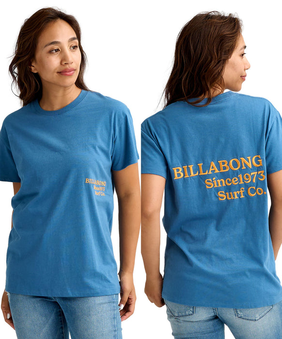 BILLABONG ウィメンズ EMB LOGOTEE 【BOY FIT】Tシャツ 【2026年春夏モデル】