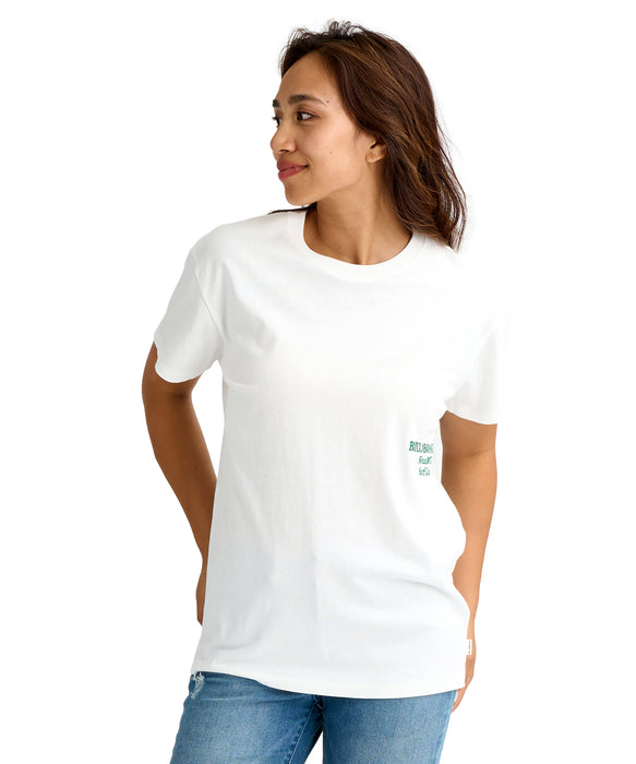 BILLABONG ウィメンズ EMB LOGO BOY FIT TEE Tシャツ 【2026年春夏モデル】 SCS / L