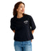 BILLABONG ウィメンズ SQUARE LOGO LOOSE CR Tシャツ 【2026年春夏モデル】 BLM / M