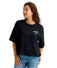 BILLABONG ウィメンズ SQUARE LOGO LOOSE CR Tシャツ 【2026年春夏モデル】 OCS / M