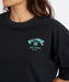BILLABONG ウィメンズ SQUARE LOGO LOOSE CR Tシャツ 【2026年春夏モデル】 OCS / M