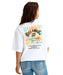 BILLABONG ウィメンズ SQUARE LOGO LOOSE CR Tシャツ 【2026年春夏モデル】 SCS / M