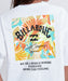 BILLABONG ウィメンズ SQUARE LOGO LOOSE CR Tシャツ 【2026年春夏モデル】 SCS / M