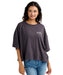 BILLABONG ウィメンズ PUFF ARCH WIDE LOOSE Tシャツ 【2026年春夏モデル】 OFB / M