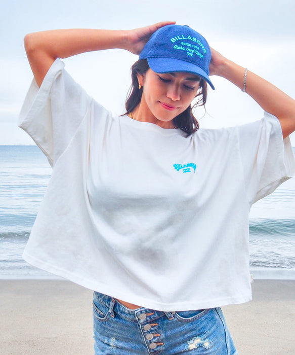 BILLABONG ウィメンズ PUFF ARCH 【WIDE LOOSE CROPPED】 Tシャツ 【2026年春夏モデル】