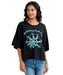 BILLABONG ウィメンズ CORD SHELL WIDE LOOS Tシャツ 【2026年春夏モデル】 BLK / M