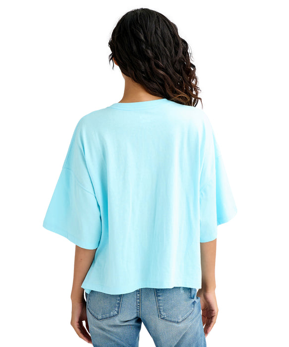BILLABONG ウィメンズ CORD SHELL WIDE LOOS Tシャツ 【2026年春夏モデル】 PBE / M
