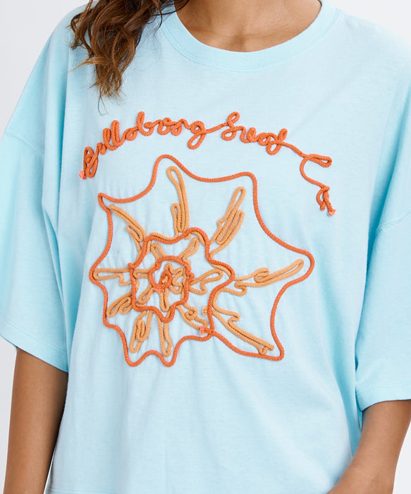 BILLABONG ウィメンズ CORD SHELL WIDE LOOS Tシャツ 【2026年春夏モデル】 PBE / M