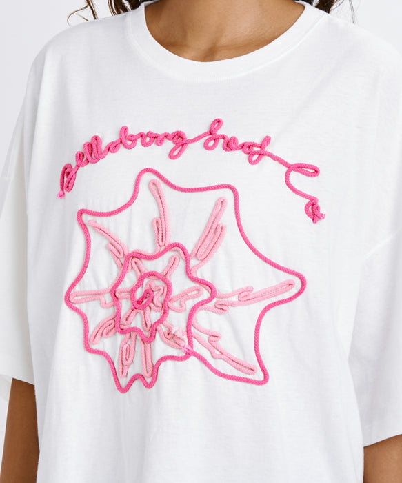 BILLABONG ウィメンズ CORD SHELL WIDE LOOS Tシャツ 【2026年春夏モデル】 SCS / M