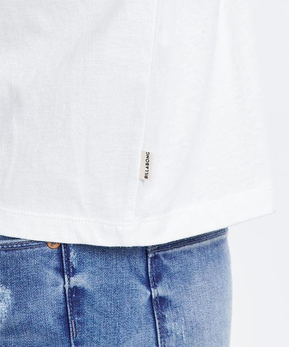 BILLABONG ウィメンズ CORD SHELL WIDE LOOS Tシャツ 【2026年春夏モデル】 SCS / M