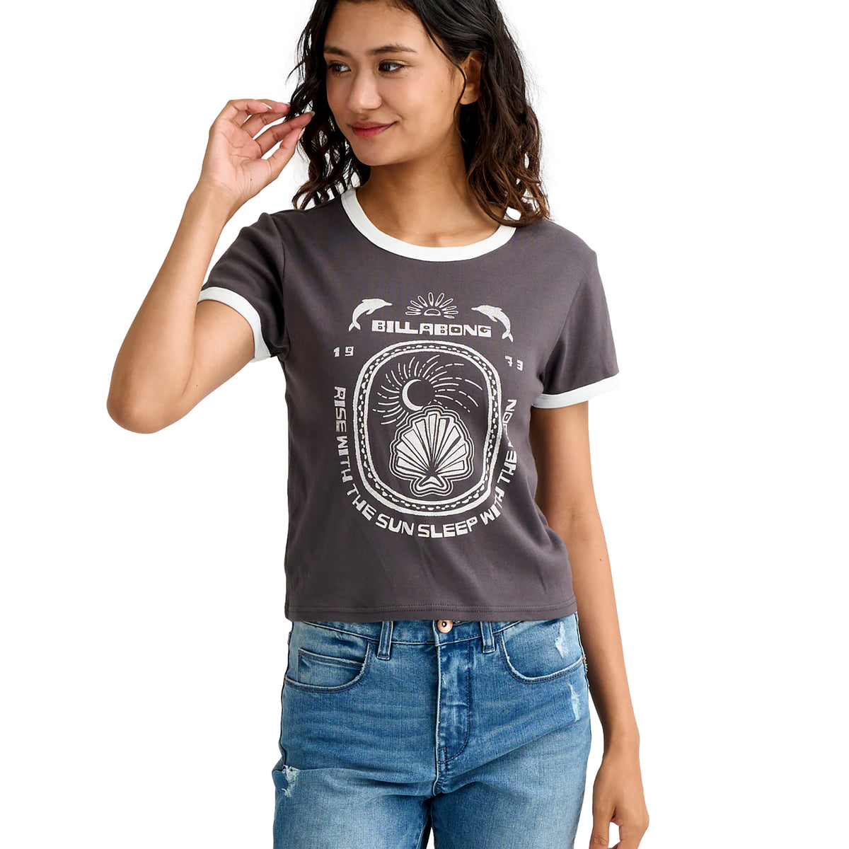VERDY RINGER BABY T 80サイズ BILLABONG ウィメンズ RINGER 【BABY FIT】Tシャツ 【2026年春夏モデル】