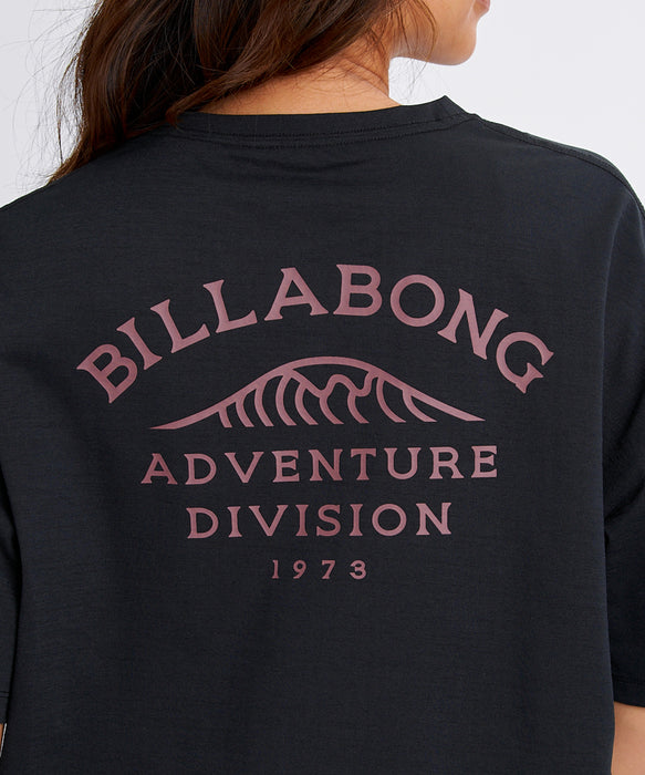 BILLABONG ウィメンズ ADIV RASH SS TEE Tシャツ 【2026年春夏モデル】 BLK / L