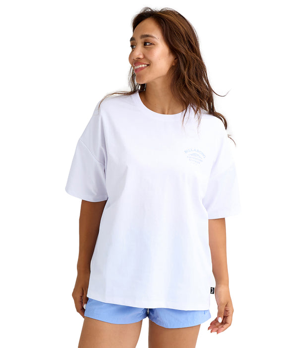 BILLABONG ウィメンズ ADIV RASH SS TEE Tシャツ 【2026年春夏モデル】 WHT / L