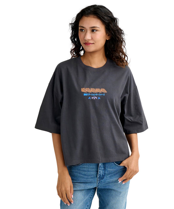 BILLABONG ウィメンズ DESTINATION TOKYO TE Tシャツ 【2026年春夏モデル】 WAA / M