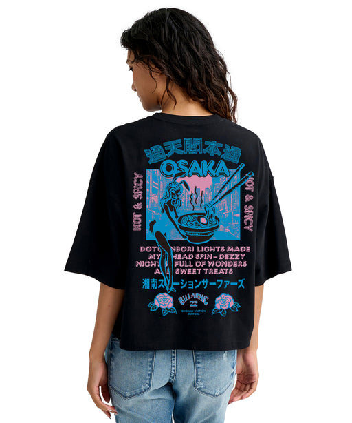 BILLABONG ウィメンズ DESTINATION OSAKA TE Tシャツ 【2026年春夏モデル】 BLK / M