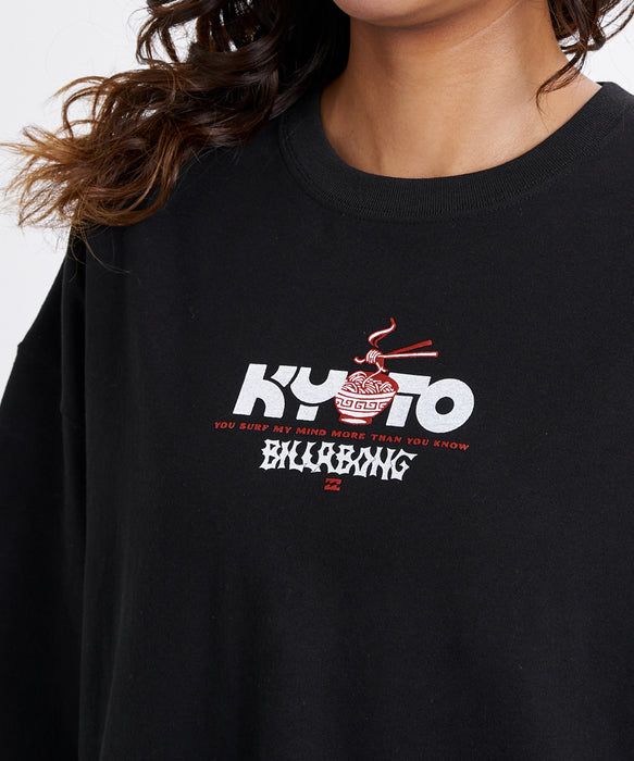BILLABONG ウィメンズ DESTINATION KYOTO TE Tシャツ 【2026年春夏モデル】 BLK / M