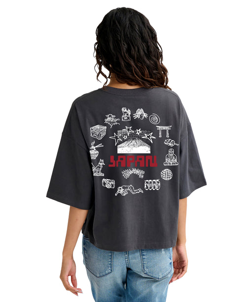 BILLABONG ウィメンズ DESTINATION JAPAN TE Tシャツ 【2026年春夏モデル】 WAA / M