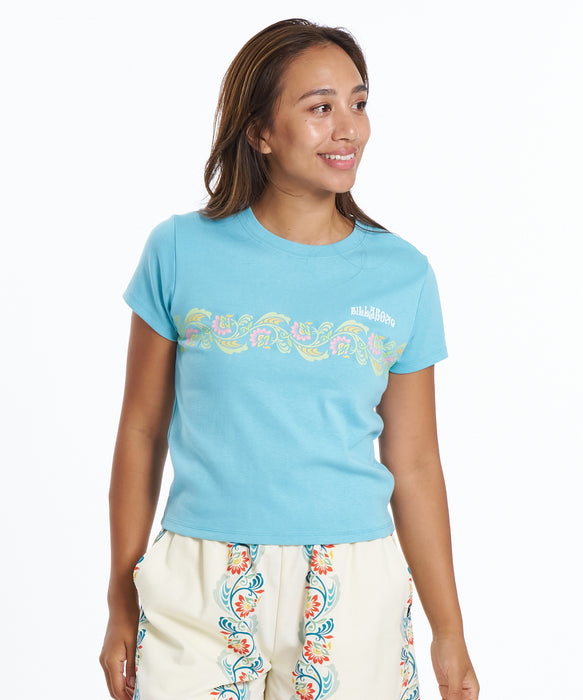 BILLABONG ウィメンズ ENDLESS NATURE BABY  Tシャツ 【2026年春夏モデル】 YBB / M