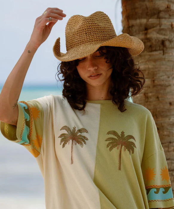 【直営店限定】BILLABONG ウィメンズ SPLIT PALM SS TEE Tシャツ 【2026年春夏モデル】