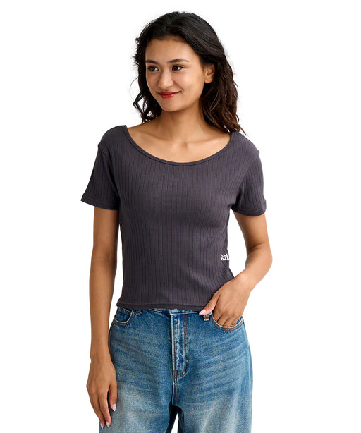 BILLABONG ウィメンズ 2WAY BABY FIT RIB TE セーター 【2026年春夏モデル】 OFB / M