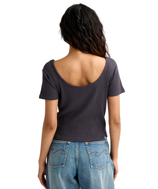 BILLABONG ウィメンズ 2WAY BABY FIT RIB TE セーター 【2026年春夏モデル】 OFB / M