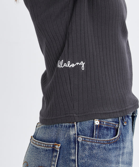 BILLABONG ウィメンズ 2WAY BABY FIT RIB TE セーター 【2026年春夏モデル】 OFB / M