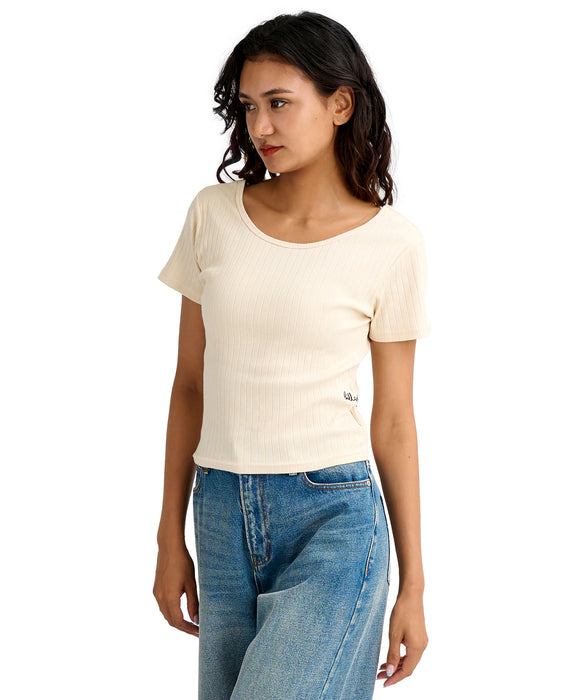 BILLABONG ウィメンズ 2WAY BABY FIT RIB TE セーター 【2026年春夏モデル】 WCP / M