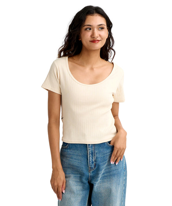 BILLABONG ウィメンズ 2WAY BABY FIT RIB TE セーター 【2026年春夏モデル】 WCP / M