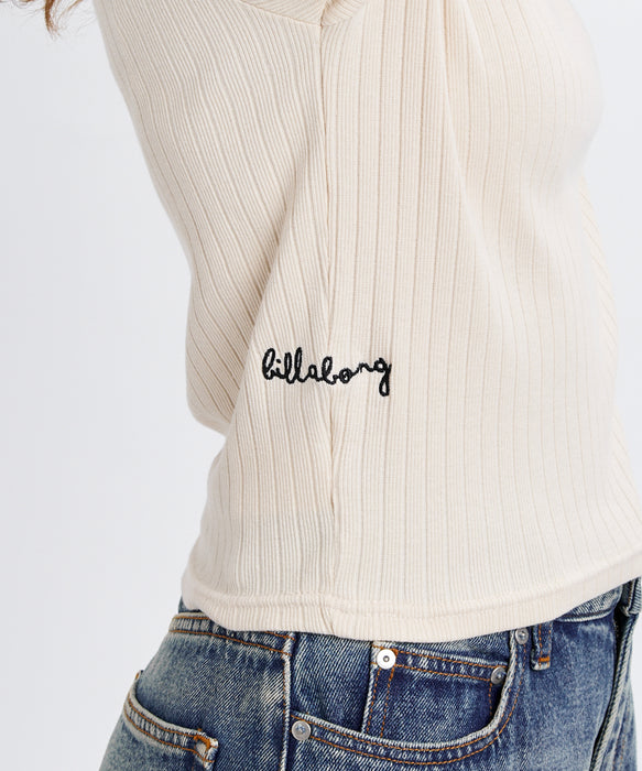 BILLABONG ウィメンズ 2WAY BABY FIT RIB TE セーター 【2026年春夏モデル】 WCP / M