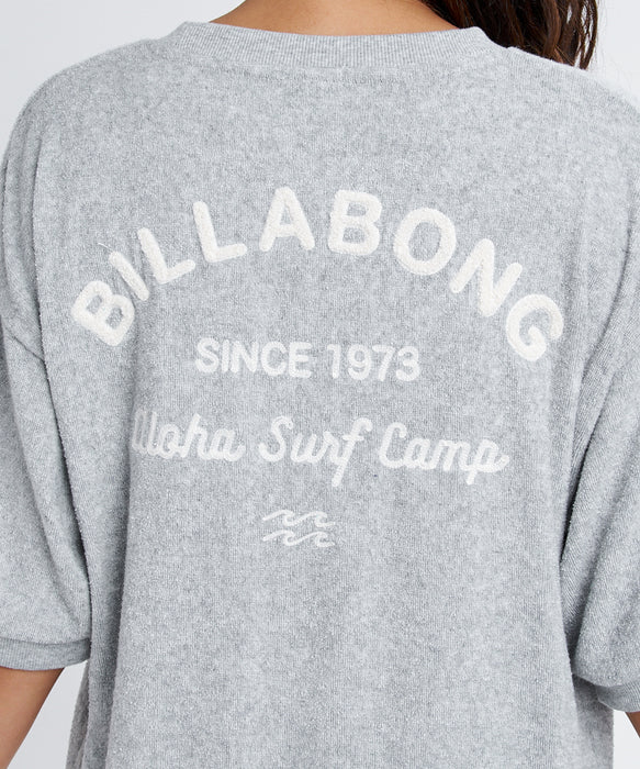 BILLABONG ウィメンズ PILE SS TOPS セーター 【2026年春夏モデル】 GRY / L