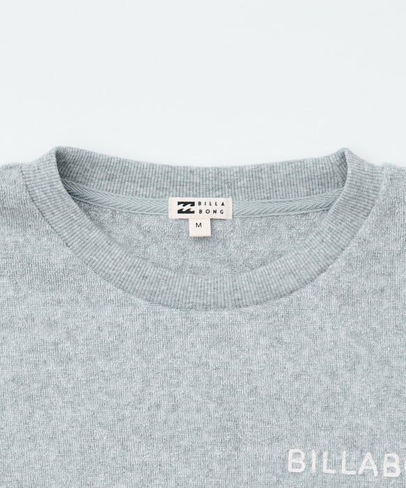BILLABONG ウィメンズ PILE SS TOPS セーター 【2026年春夏モデル】 GRY / L