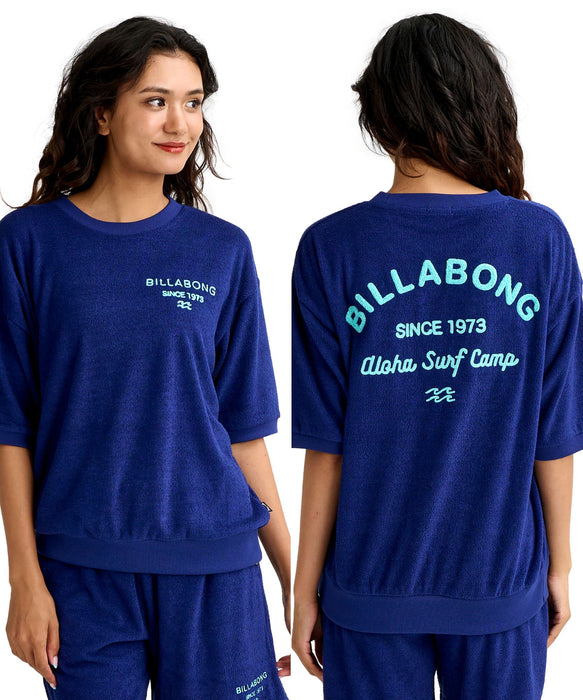 BILLABONG ウィメンズ セットアップパイルトップス 【2026年春夏モデル】