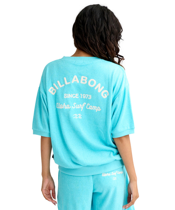 BILLABONG ウィメンズ PILE SS TOPS セーター 【2026年春夏モデル】 OCS / L