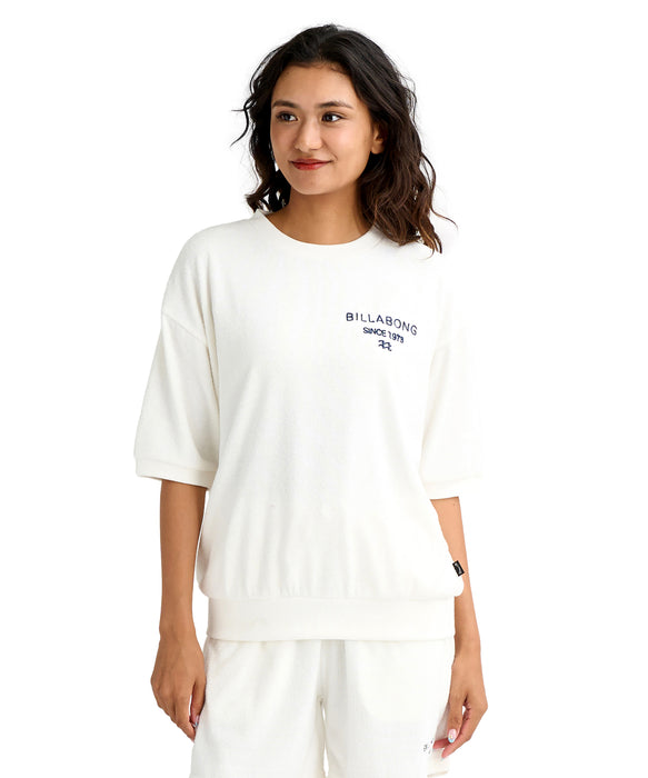 BILLABONG ウィメンズ セットアップパイルトップス 【2026年春夏モデル】