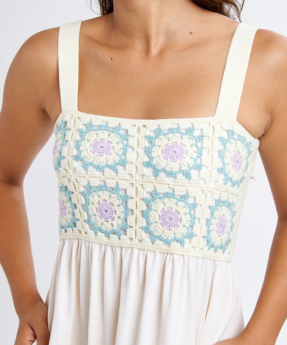BILLABONG ウィメンズ CROCHET DRESS ワンピース 【2026年春夏モデル】 WCP / M
