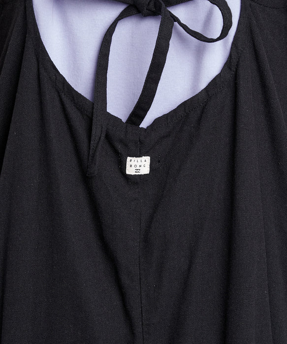 archivio ブラック スポーツワンピース BILLABONG ウィメンズ CAMI BACK WOVEN DRES ワンピース 【2026年春夏