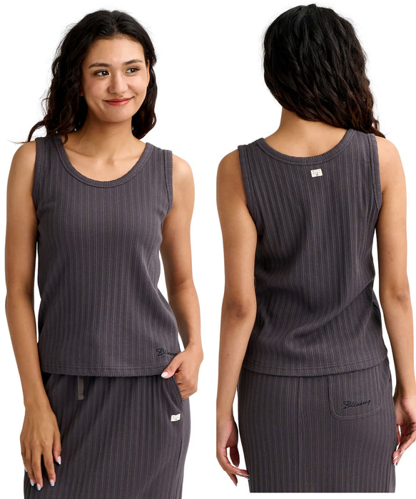 BILLABONG ウィメンズ 【CHILLWEAR】JACQUARD RIB TANK TO セットアップ タンクトップ 【2026年春夏モデル】