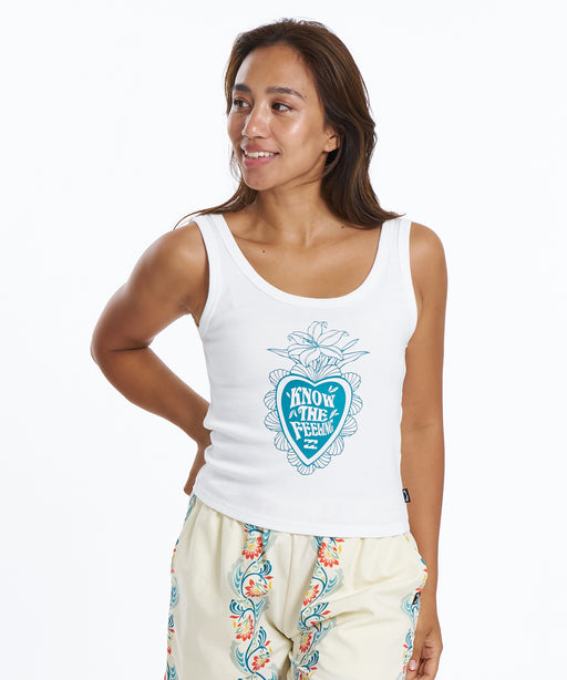 BILLABONG ウィメンズ CORAZON HEART TANK T タンクトップ 【2026年春夏モデル】 SCS / M