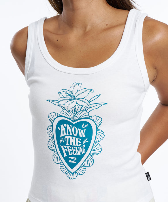 BILLABONG ウィメンズ CORAZON HEART TANK T タンクトップ 【2026年春夏モデル】 SCS / M