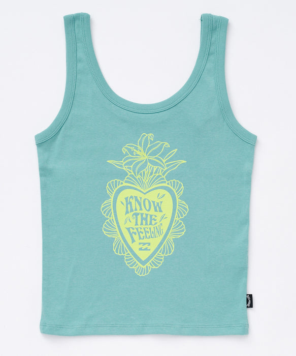 BILLABONG ウィメンズ 【BILLABONG GALLERY -LUISEONO-】CORAZON HEART TANK T 【BABY FIT】タンクトップ 【2026年春夏モデル】